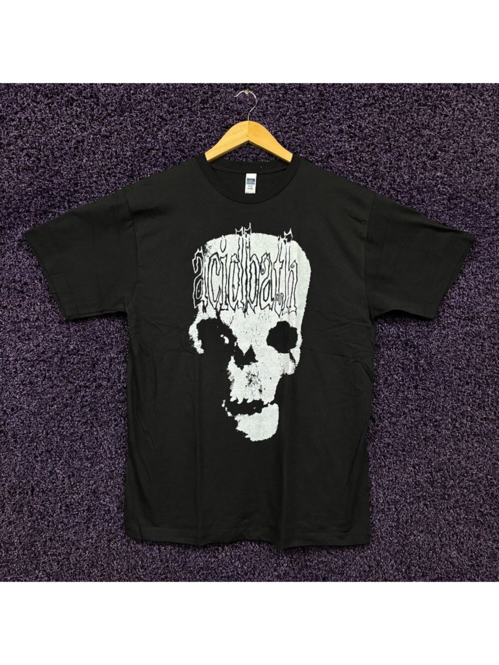 Acid Bath Skull Sludge Metal T-Shirt Size Large